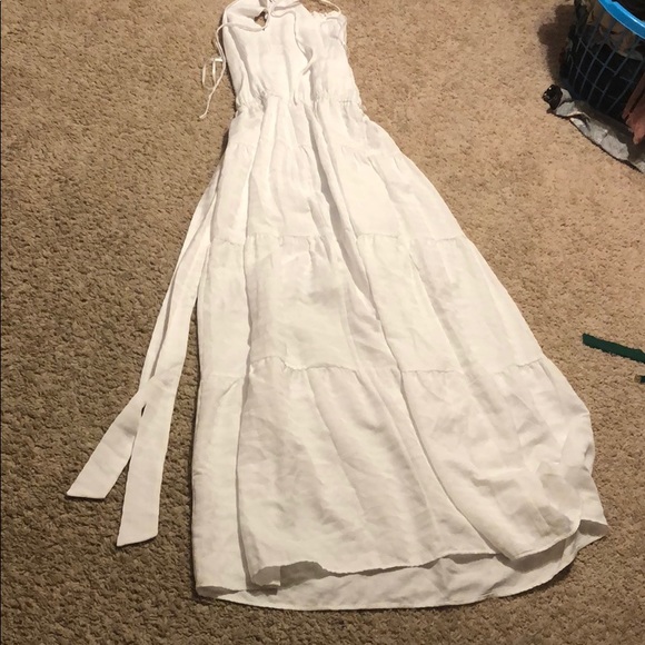 NY&C White Maxi, size S halter - Picture 5 of 8